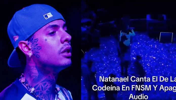 Apagan el sonido a Natanael Cano por cantar corridos en feria de Aguascalientes