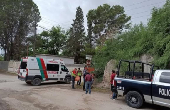 Adulto mayor sufre caída en el centro de Zaragoza