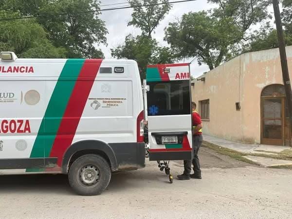 Adulto mayor sufre caída en el centro de Zaragoza