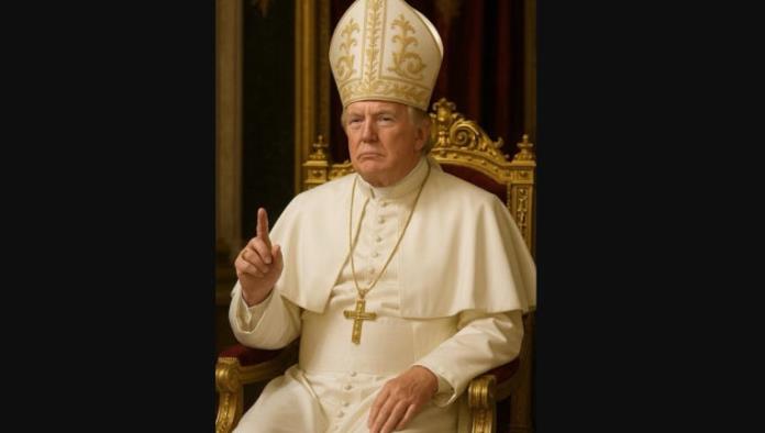 Trump defiende imagen vestido de Papa: Los católicos la amaron, pese a críticas