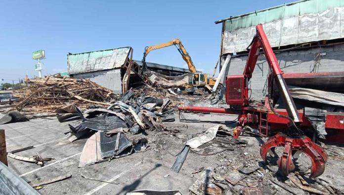 Serán 2 meses de demolición