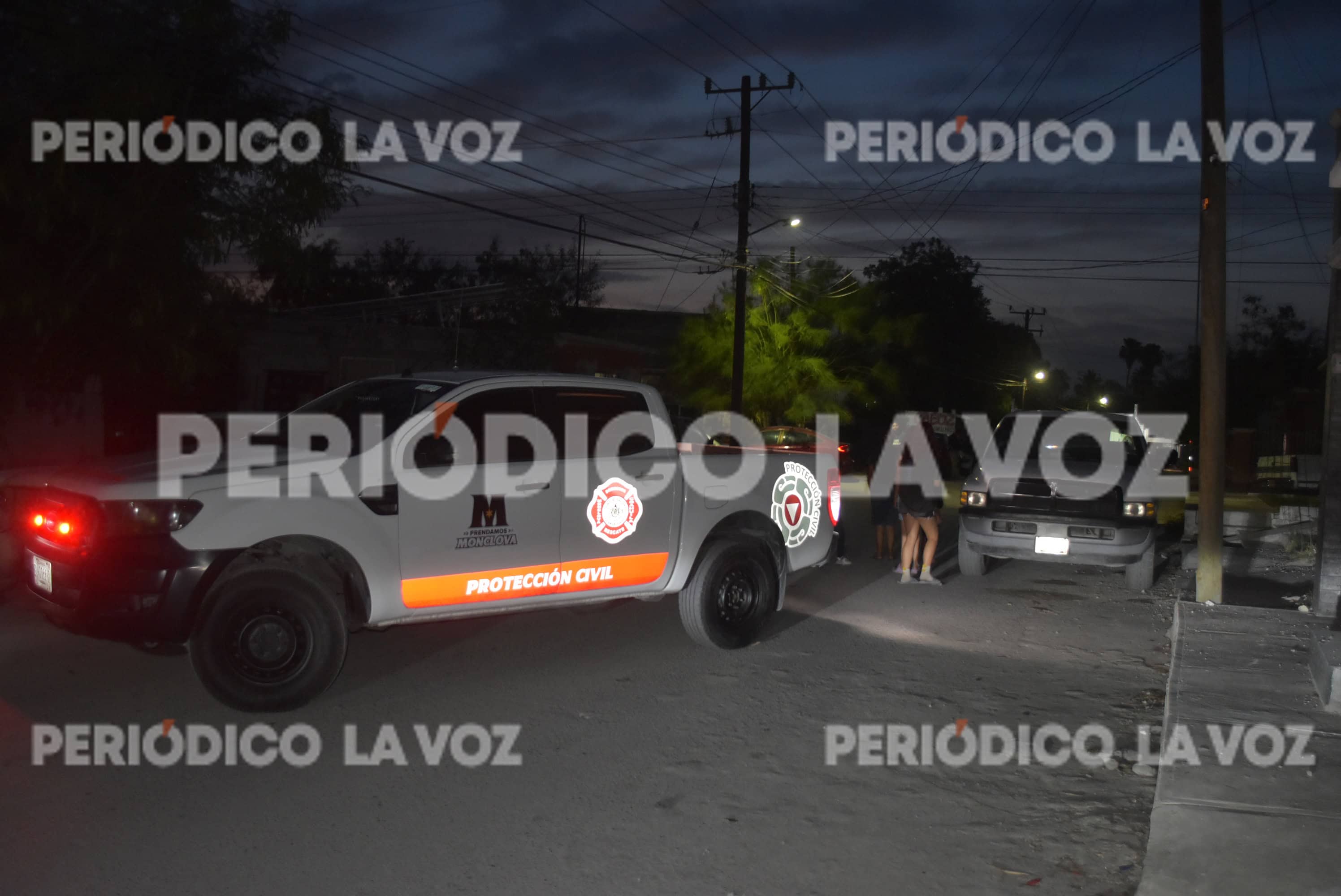 Los cuerpos de emergencia brindaron atención médica a Martina y sus pequeños tras ser picados por abejas.