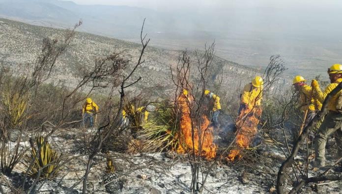 Controlan incendios en Sierra La Madera