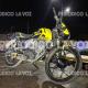 Tumba taxista a pareja de moto