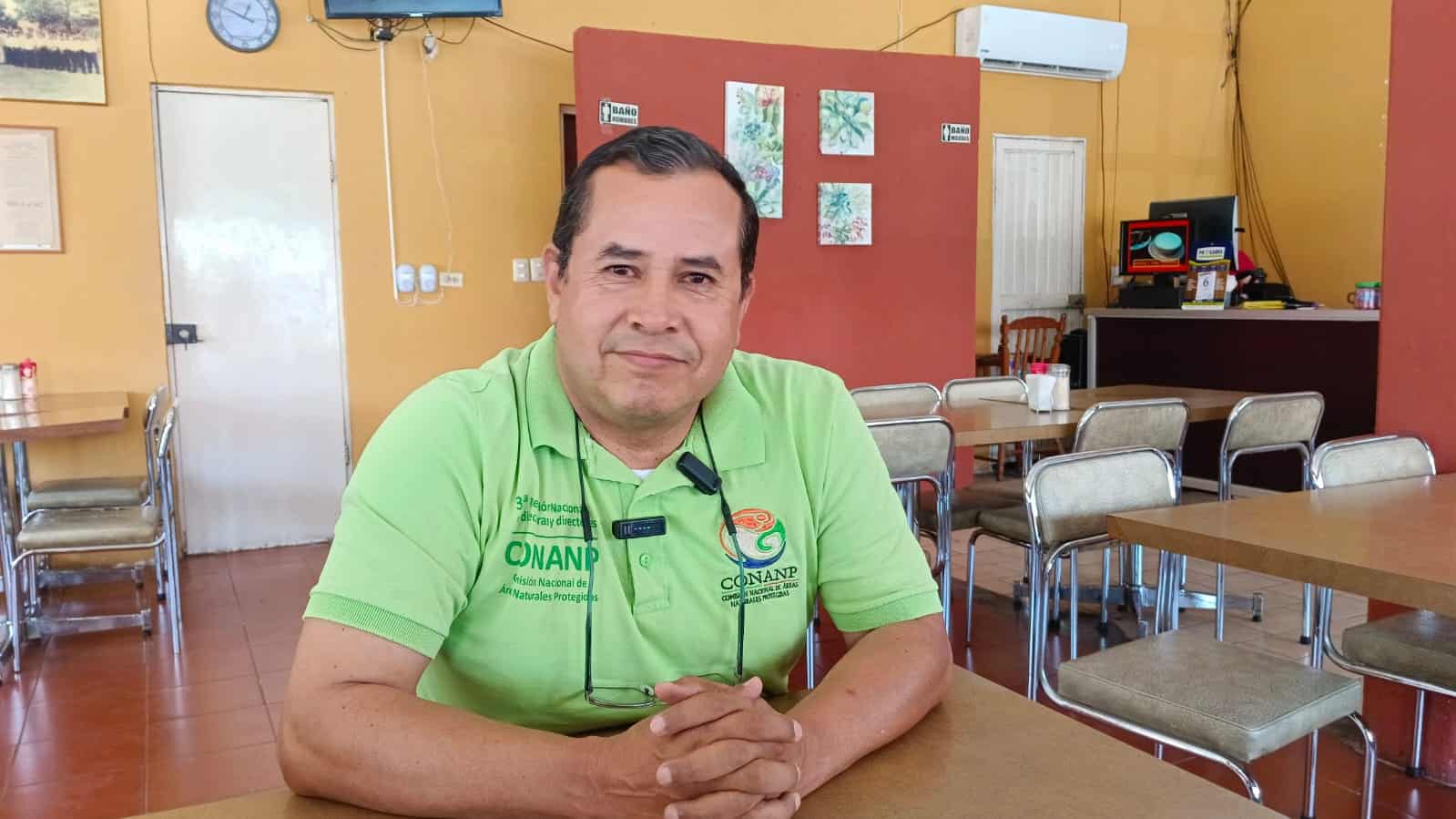 José Antonio Dávila Paulín coordinador de la CONANP.