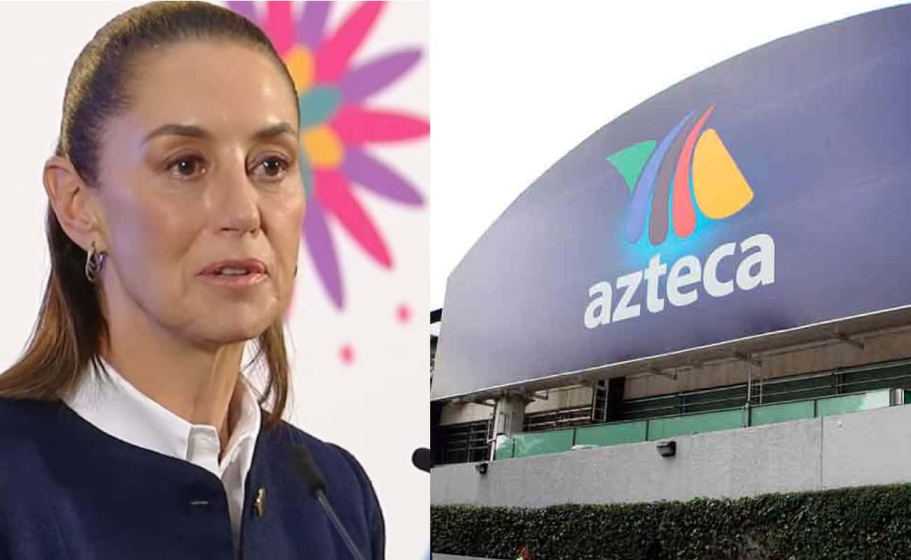 Sheinbaum niega que se busque nacionalizar TV Azteca