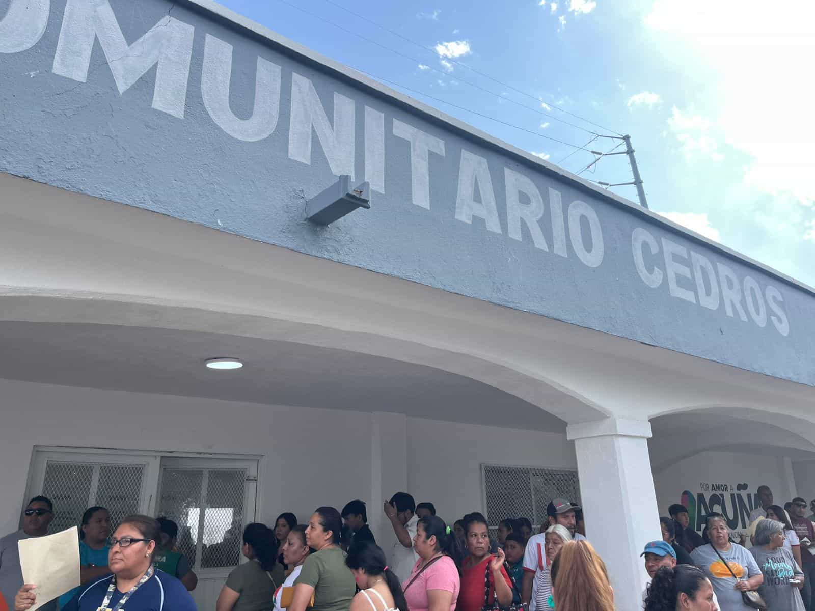 Llevan brigada conjunta a colonia Cedros: acercan servicios a familias de Ciudad Acuña