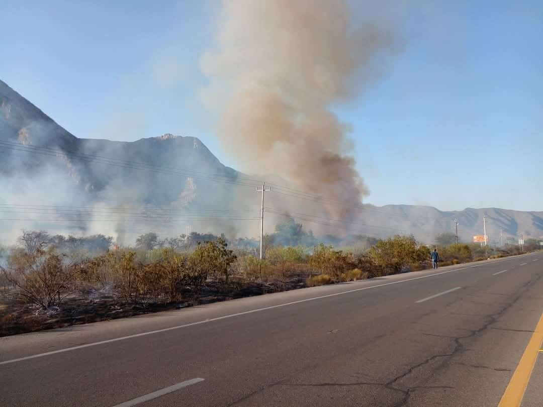 El siniestro abarcó un total de 7 hectáreas del tramo El Peñón.