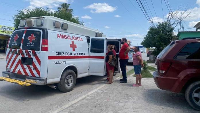 Herido motociclista en fuerte accidente