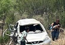 Vuelca en al 57