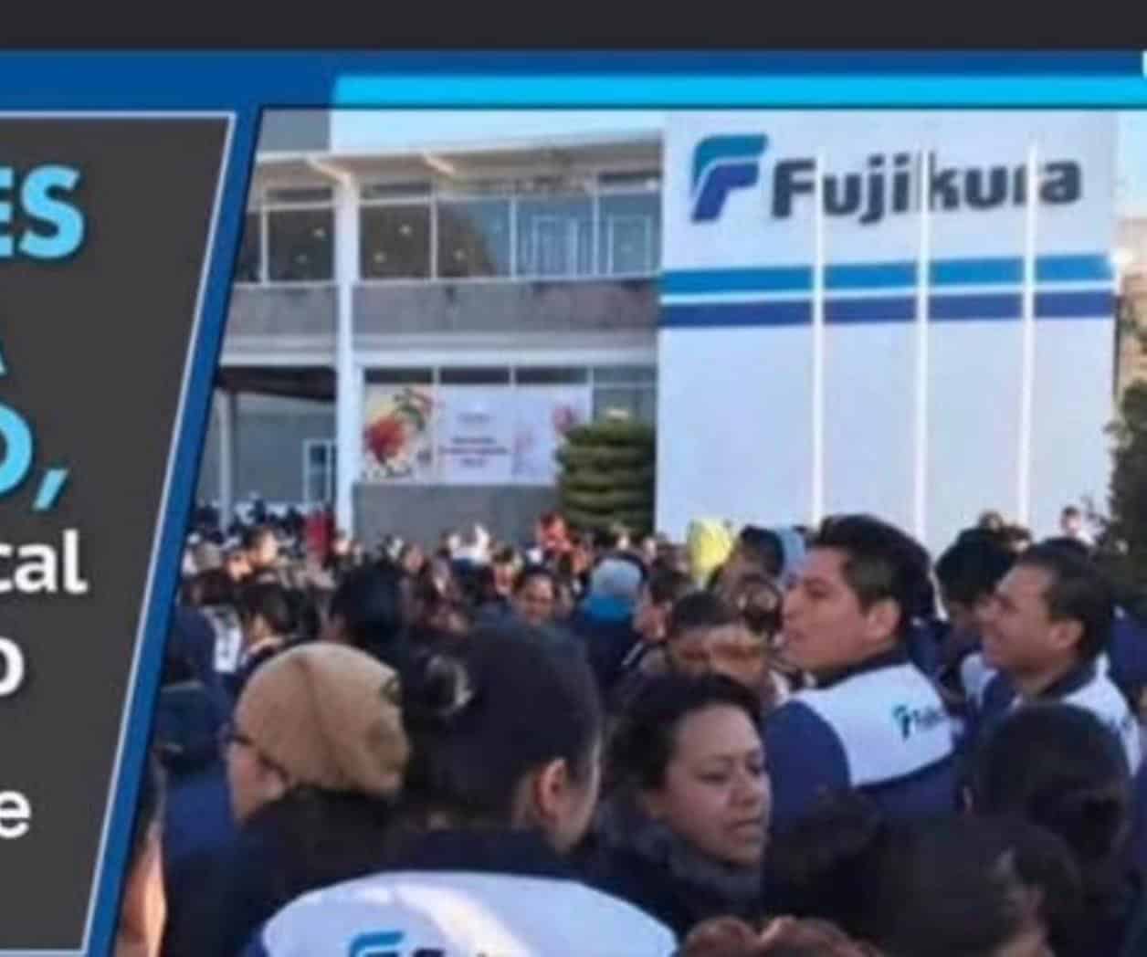 Alistan paro de labores empleados de Fujikura