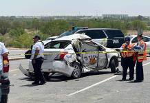 Siguen graves las pasajeras del taxi que sufrió terrible choque; eran migrantes