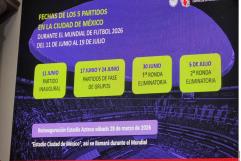 Reinauguran el Estadio Azteca el 28 de marzo de 2026 