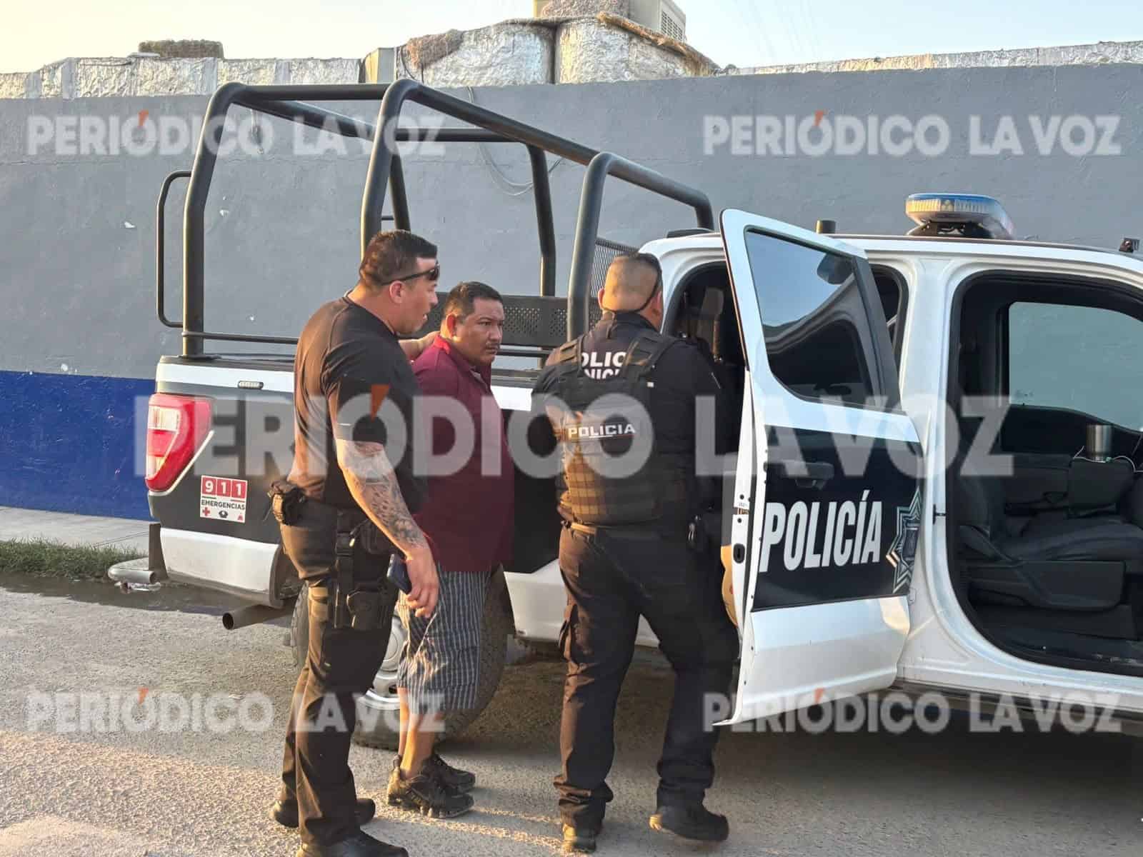 José Antonio Aguilar Garza fue detenido en su domicilio por agredir a su pareja tras una discusión por presunta infidelidad.