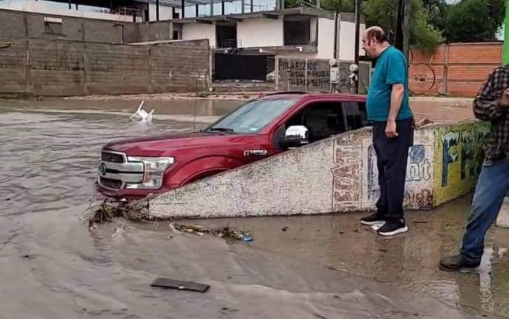 Ayuntamiento Rebasado; Tormenta GOLPEÓ FUERTE a Piedras Negras 