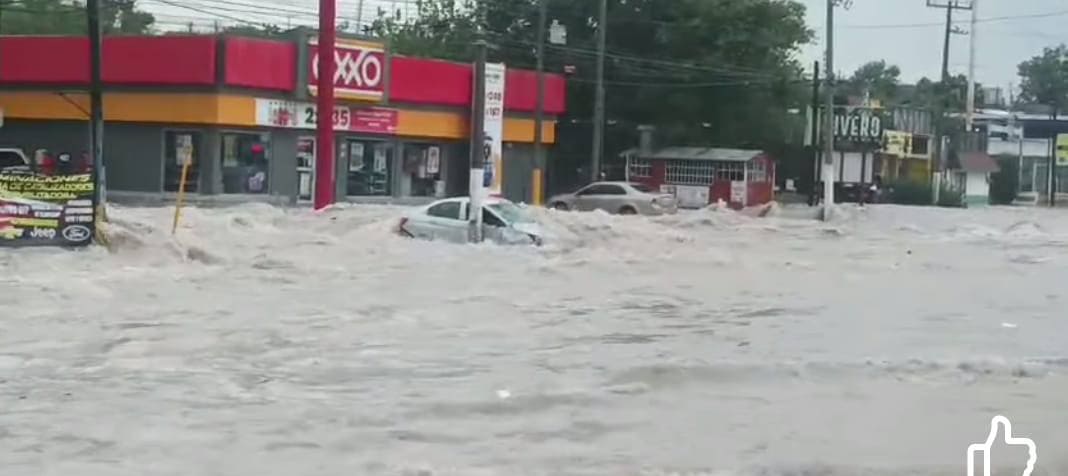 Ayuntamiento Rebasado; Tormenta GOLPEÓ FUERTE a Piedras Negras 