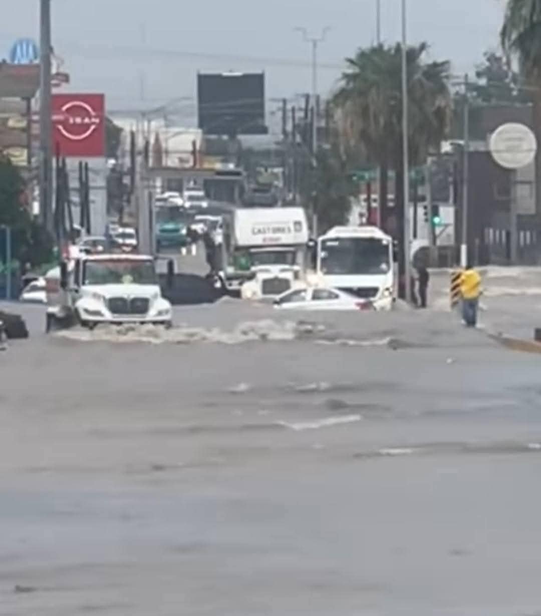 Ayuntamiento Rebasado; Tormenta GOLPEÓ FUERTE a Piedras Negras 