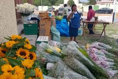 Llegan floristas por el día de las madres