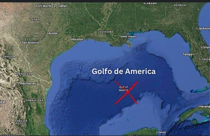 Diputados americanos aprueban el Golfo de América
