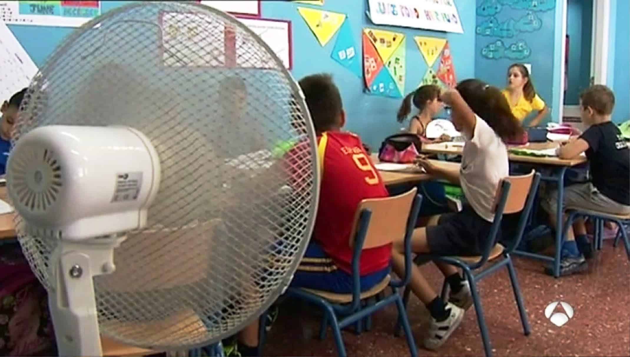 Aprobarían clases on line por el calor