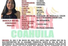 Localizan sana y salva a Marcela
