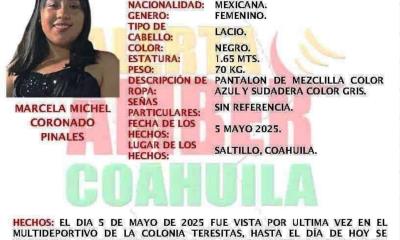 Localizan sana y salva a Marcela