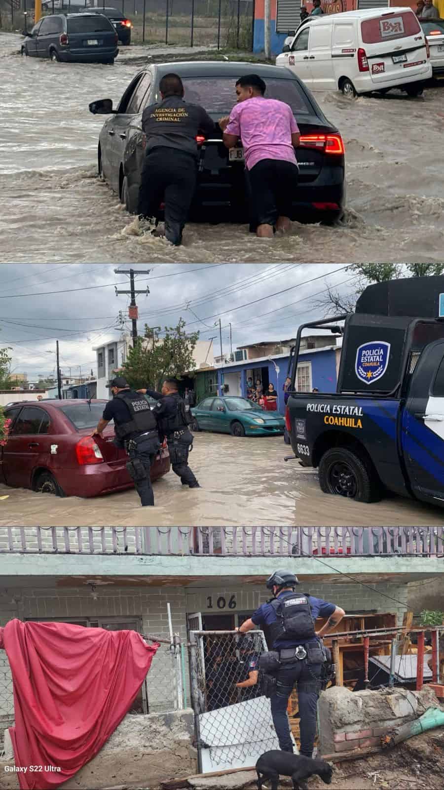 Gobierno de Coahuila activa protocolos de emergencia tras tormenta en la Región Norte