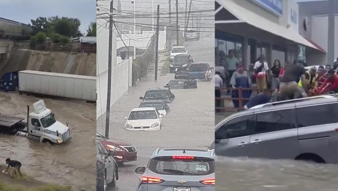 Ayuntamiento Rebasado; Tormenta GOLPEÓ FUERTE a Piedras Negras 