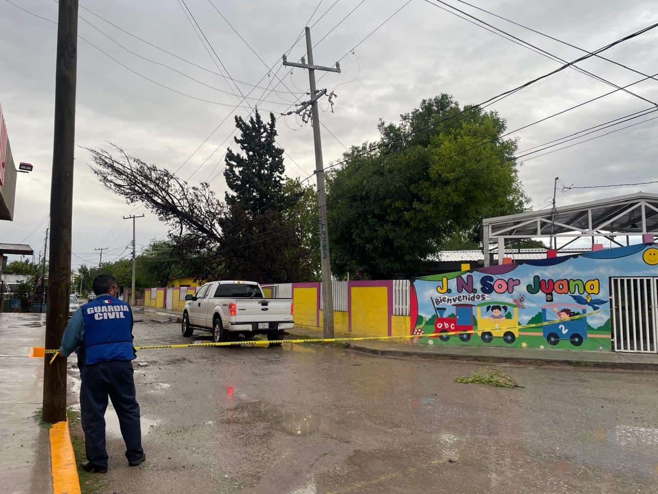 Tormenta causa estragos en Múzquiz