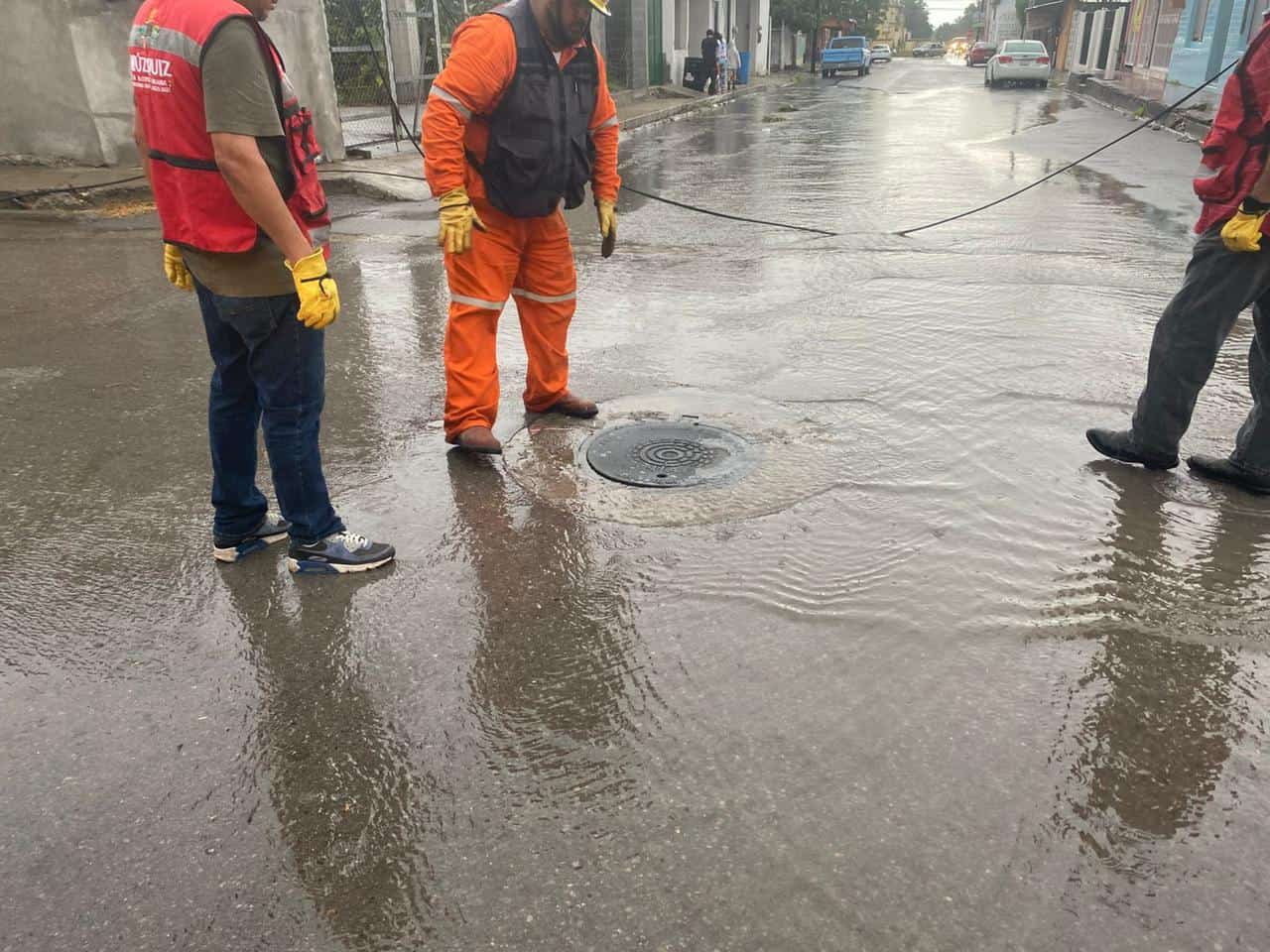 Tormenta causa estragos en Múzquiz