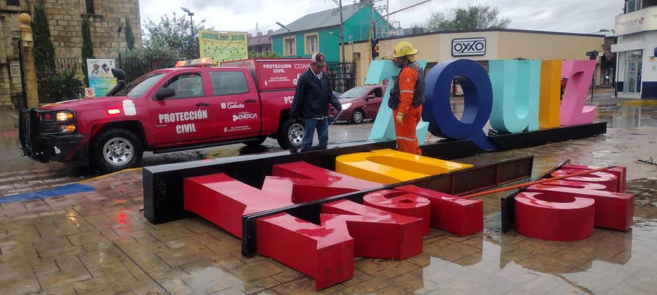 Tormenta causa estragos en Múzquiz