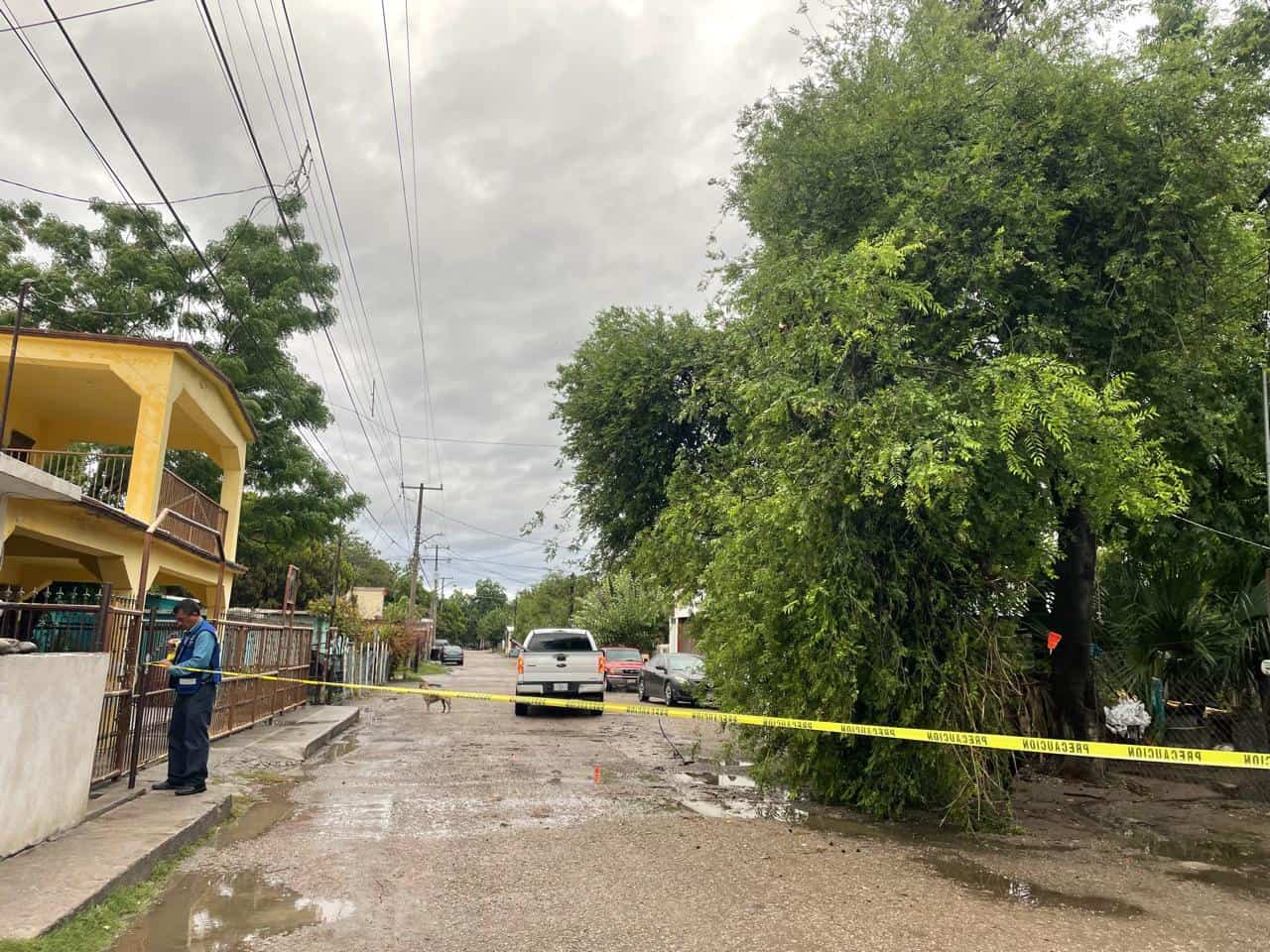 Tormenta causa estragos en Múzquiz