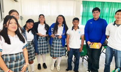 Alumnos del CBTA 210 construyen puente de Da Vinci