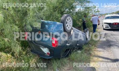 Cinturón le salva la vida
