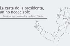 La carta de la presidenta, un no negociable