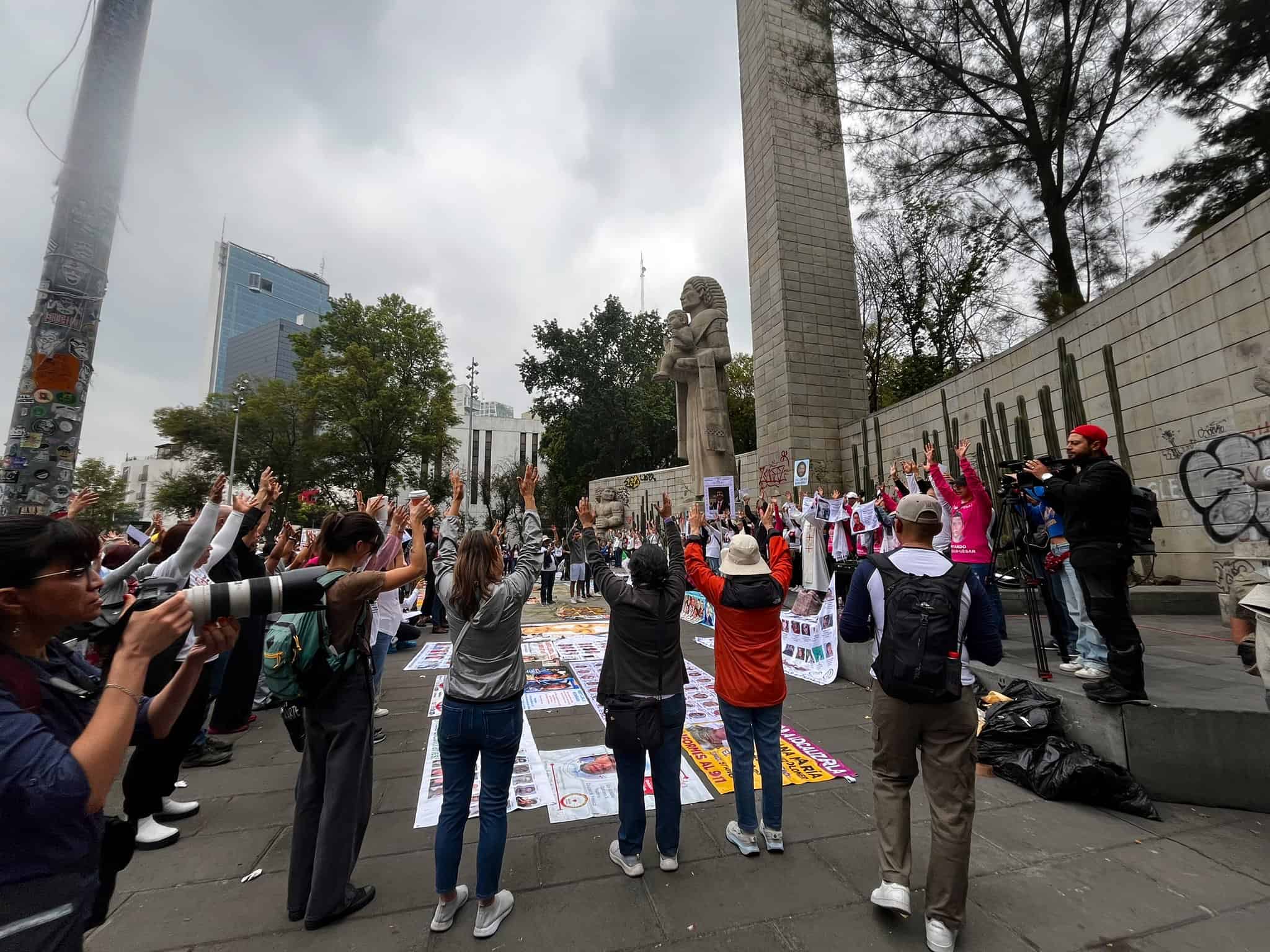 Madres buscadoras marchan por la dignidad