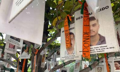 Asisten madres buscadoras a la marcha nacional