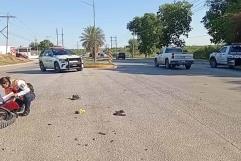 Muere motociclista tras chocar contra grúa en Piedras Negras