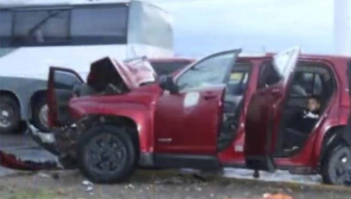 Joven detenido por choque múltiple que dejó seis heridos, incluidas dos embarazadas