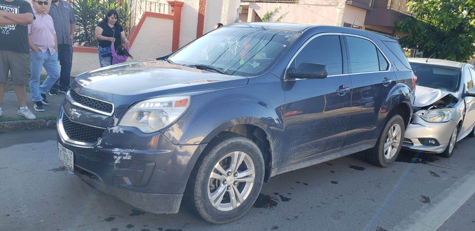 Se registra choque múltiple en Ciudad Acuña: tres vehículos involucrados