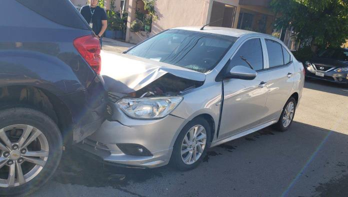Se registra choque múltiple en Ciudad Acuña: tres vehículos involucrados