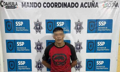 Detienen a sujeto por posesión de cristal en la colonia Benito Juárez de Acuña