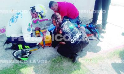 Azota motociclista en la Guadalupe