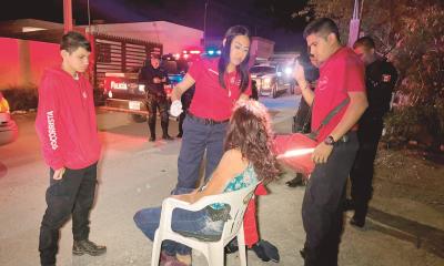 Pelean hermanas en la fiesta de su mamá