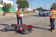 Detienen a chofer de taxi por muerte de motociclista en el bulevar República 