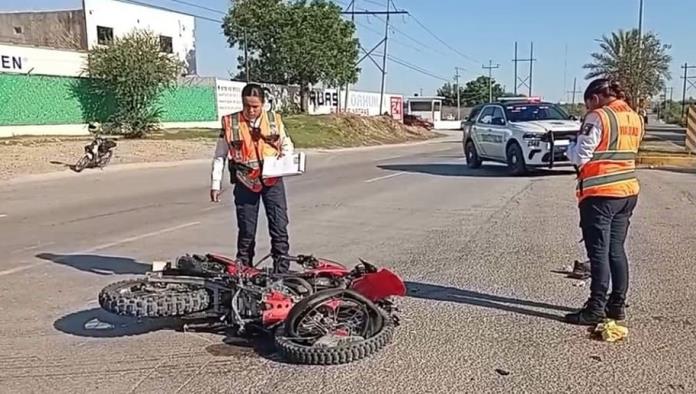 Detienen a chofer de taxi por muerte de motociclista en el bulevar República 
