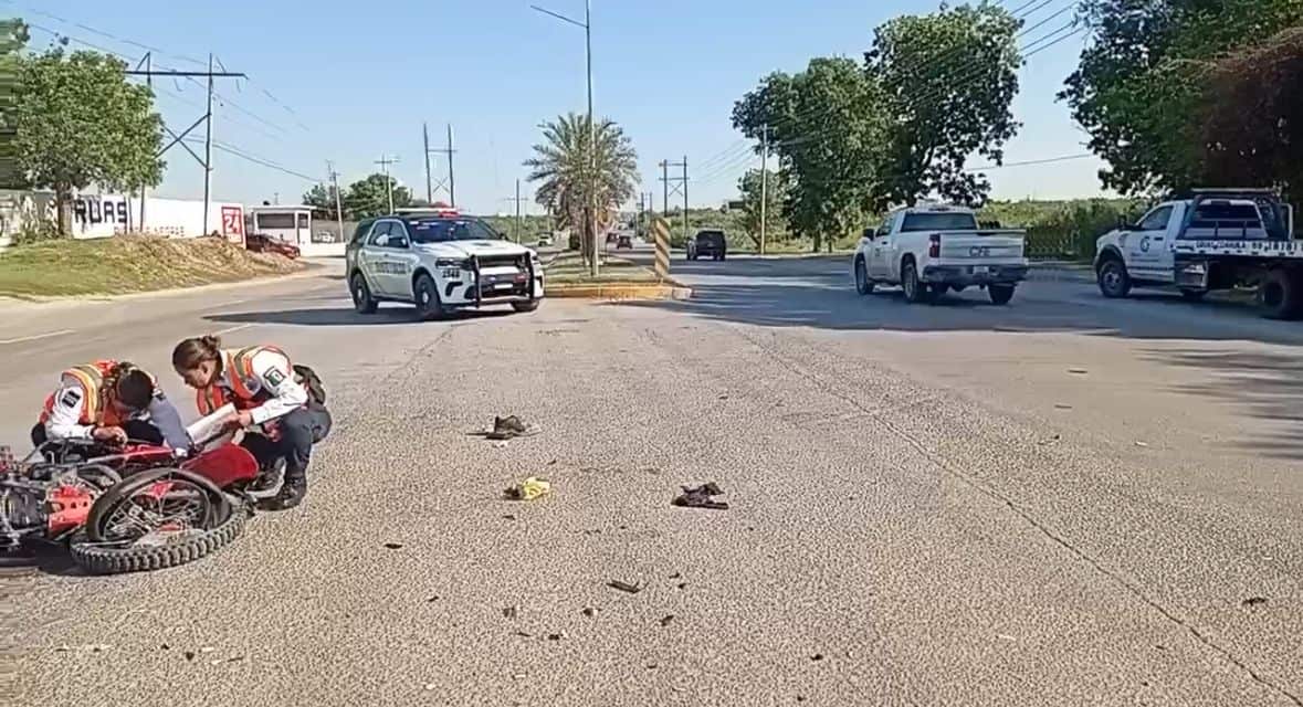 Detienen a chofer de taxi por muerte de motociclista en el bulevar República 