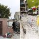 Colapsa techo de vivienda en la Nueva Vista Hermosa; dos personas resultan heridas