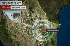 Tres sismos sacuden Montemorelos; suspenden clases