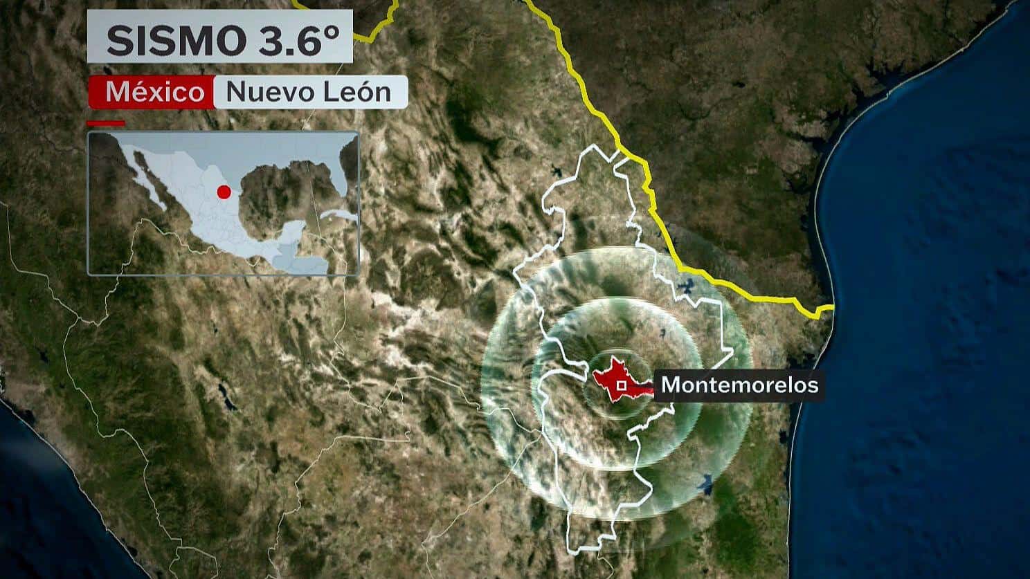 Tres sismos sacuden Montemorelos; suspenden clases